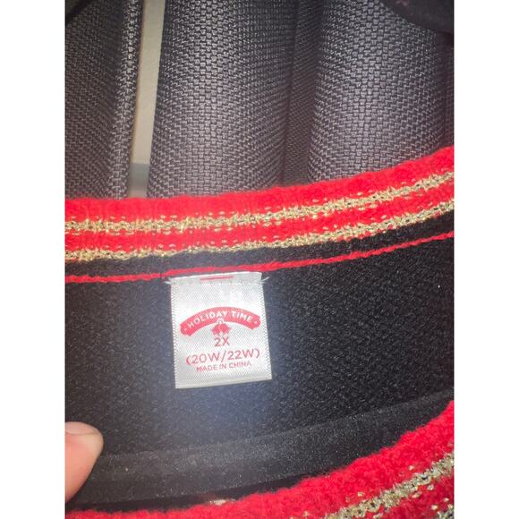 Ugly Christmas Sweater Xmas Size 2XL Feliz Navidad - Picture 2 of 4